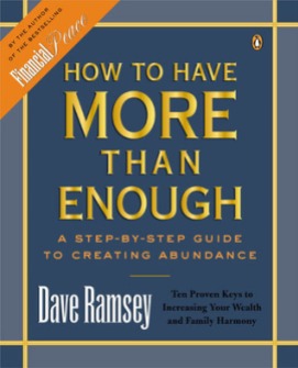 I'm not Ramsey's biggest fan, but I have been learning from his Total Money Makeover and will probably from this one, too.